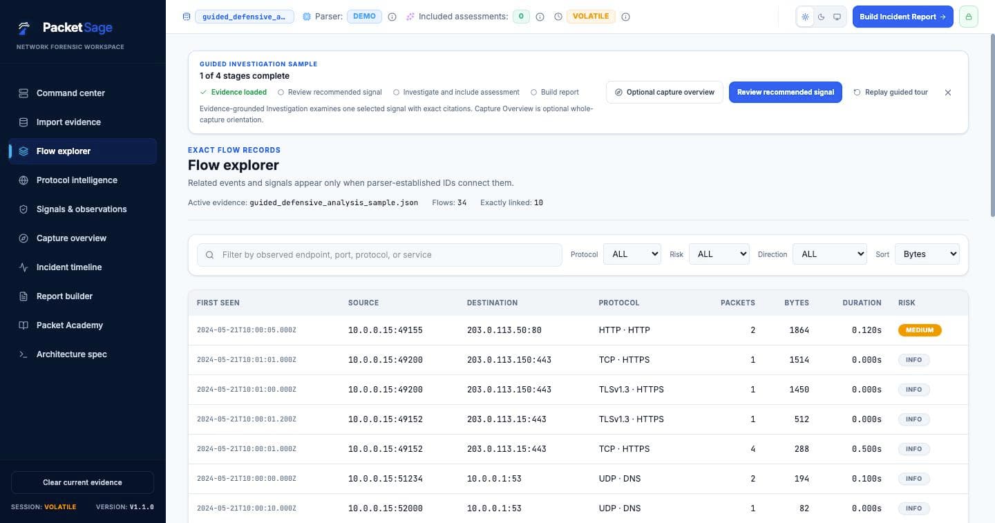 PacketSage screenshot 2 of 4